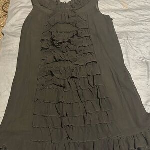 Juicy Couture Black Dress with Ruffle Detail